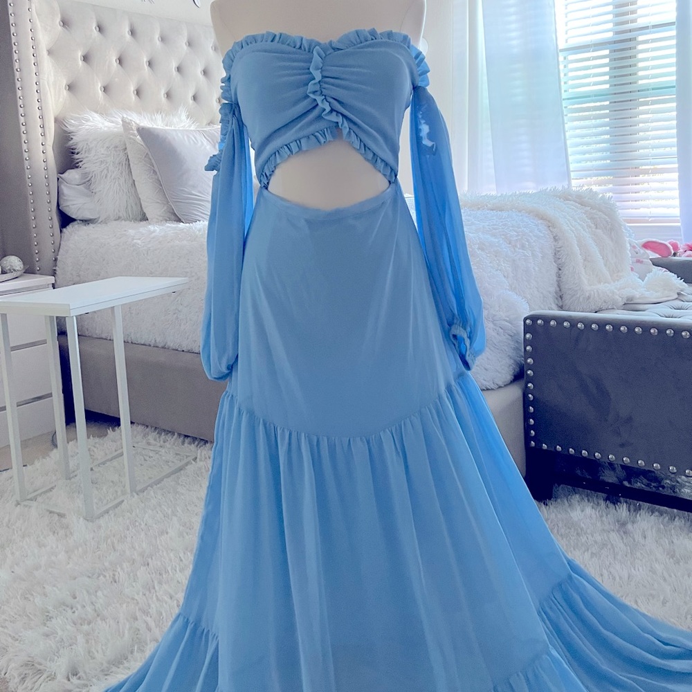 Baby Blue Gown